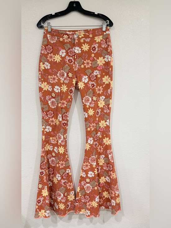 Peach Love California Pants - Peach Love California Boutique Boho 70s Inspired Flare Jeans Size Medium